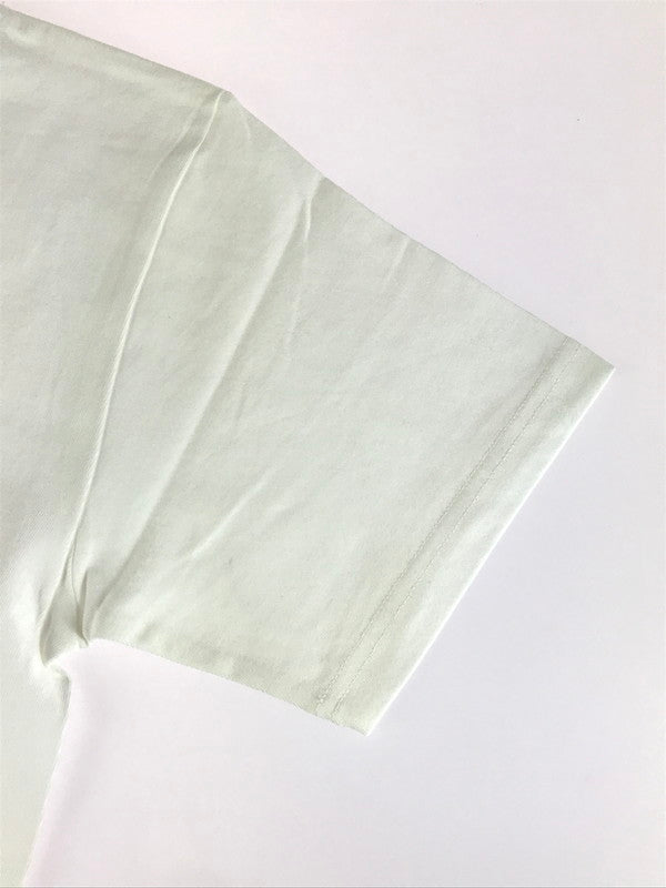 【中古美品】【メンズ】 glamb グラム THE BLUE HEARTS GOLD PRINT T-SHIRT GB0325 BH03 ザ ブルーハーツ ゴールド プリント Tシャツ 142-250925-rt-06-tag カラー：ホワイト 万代Net店