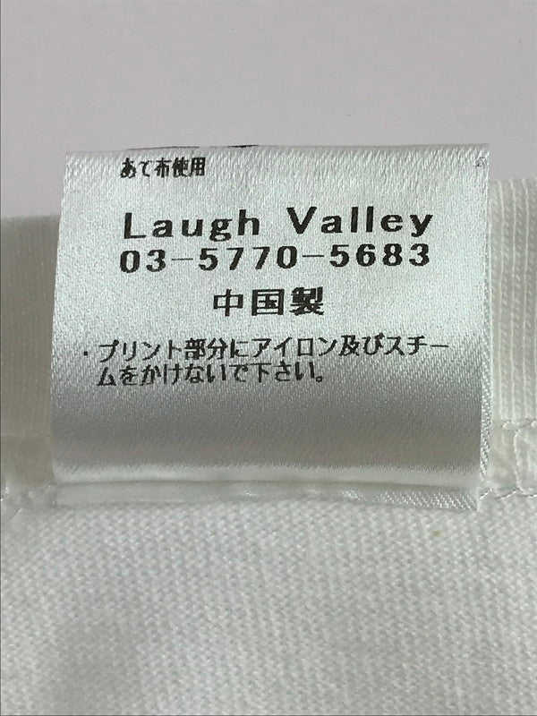 【中古美品】【メンズ】 glamb グラム THE BLUE HEARTS GOLD PRINT T-SHIRT GB0325 BH03 ザ ブルーハーツ ゴールド プリント Tシャツ 142-250925-rt-06-tag カラー：ホワイト 万代Net店