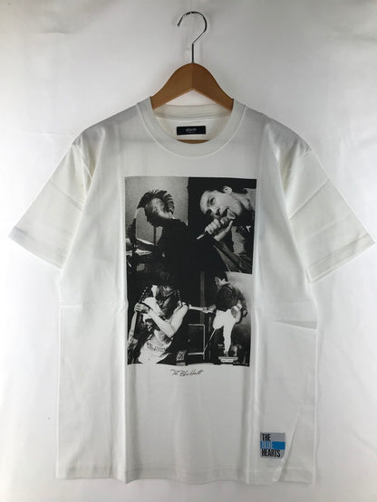 【中古品】【メンズ】 glamb グラム THE BLUE HEARTS COLLAGE T-SHIRT GB0325 BH02 半袖Tシャツ 142-250925-rt-08-tag カラー：ホワイト 万代Net店
