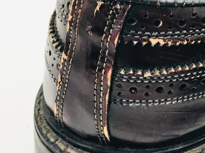 【中古品】【メンズ】 SIBLEY'S シブリーズ MADE IN USA LONGWING TIP SHOES 54749 USA製 ロングウィングチップ シューズ 靴 164-250823-rt-02-tag サイズ：9 1/2D カラー：レッドブラウン 万代Net店