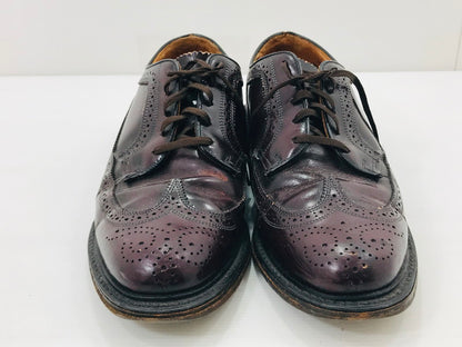 【中古品】【メンズ】 SIBLEY'S シブリーズ MADE IN USA LONGWING TIP SHOES 54749 USA製 ロングウィングチップ シューズ 靴 164-250823-rt-02-tag サイズ：9 1/2D カラー：レッドブラウン 万代Net店