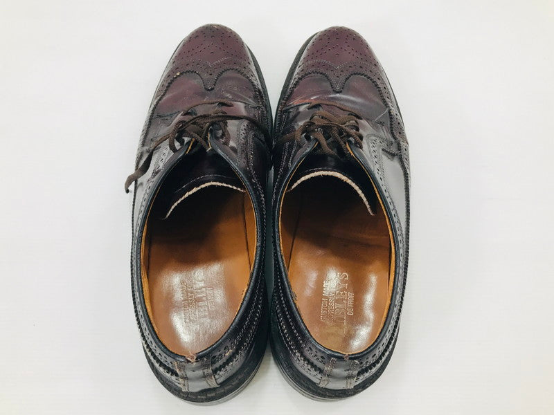 【中古品】【メンズ】 SIBLEY'S シブリーズ MADE IN USA LONGWING TIP SHOES 54749 USA製 ロングウィングチップ シューズ 靴 164-250823-rt-02-tag サイズ：9 1/2D カラー：レッドブラウン 万代Net店