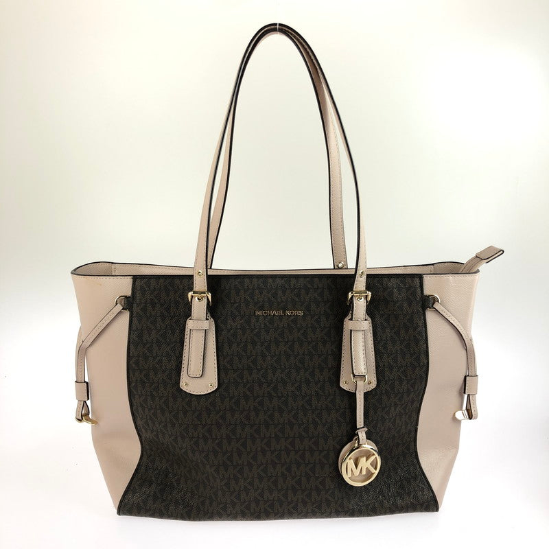 【中古品】【レディース】 TOTE BAG 30F8GV6T8B トートバッグ カバン 180-250819-na-15-tag カラー：ブラウン/ピンク 万代Net店