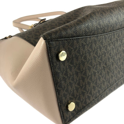 【中古品】【レディース】 TOTE BAG 30F8GV6T8B トートバッグ カバン 180-250819-na-15-tag カラー：ブラウン/ピンク 万代Net店