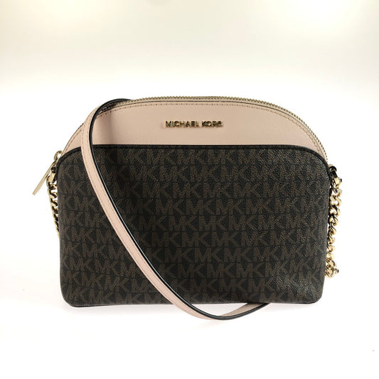 【中古品】【レディース】 CHAIN SHOULDER BAG 35T9GTVC2B チェーンショルダーバッグ カバン 180-250819-na-16-tag カラー：ブラウン/ピンク 万代Net店