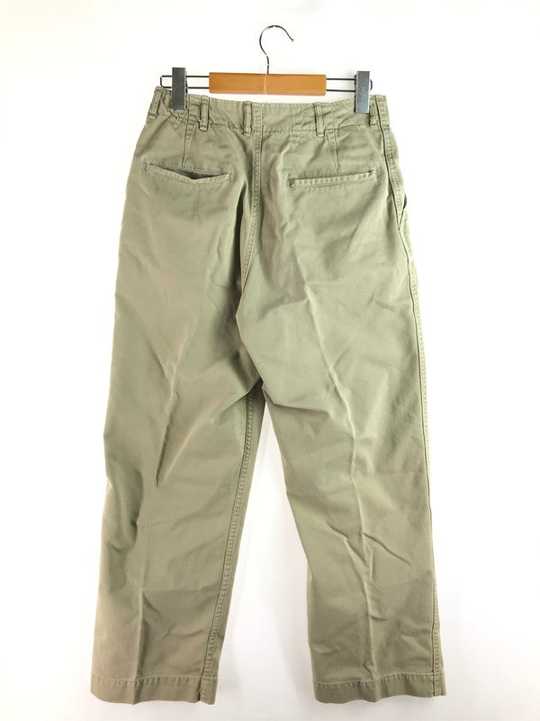 【現状渡し品】【メンズ】 U.S. ARMY アメリカ軍 40'S CHINO TROUSERS 40年代 チノ トラウザー パンツ ボトムス 157-250823-na-04-tag サイズ：W30 カラー：ベージュ 万代Net店