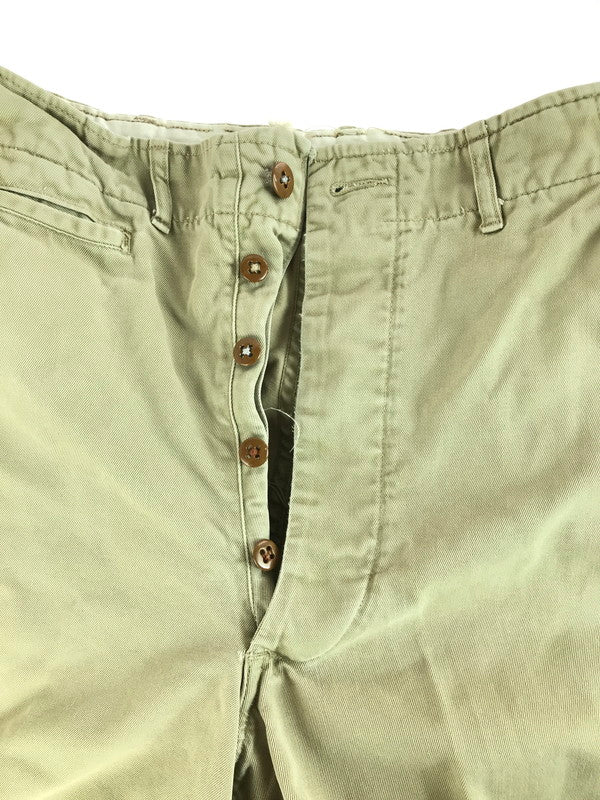 【現状渡し品】【メンズ】 U.S. ARMY アメリカ軍 40'S CHINO TROUSERS 40年代 チノ トラウザー パンツ ボトムス 157-250823-na-04-tag サイズ：W30 カラー：ベージュ 万代Net店