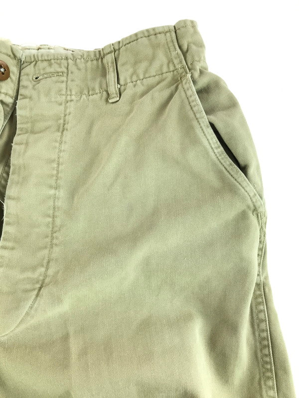 【現状渡し品】【メンズ】 U.S. ARMY アメリカ軍 40'S CHINO TROUSERS 40年代 チノ トラウザー パンツ ボトムス 157-250823-na-04-tag サイズ：W30 カラー：ベージュ 万代Net店