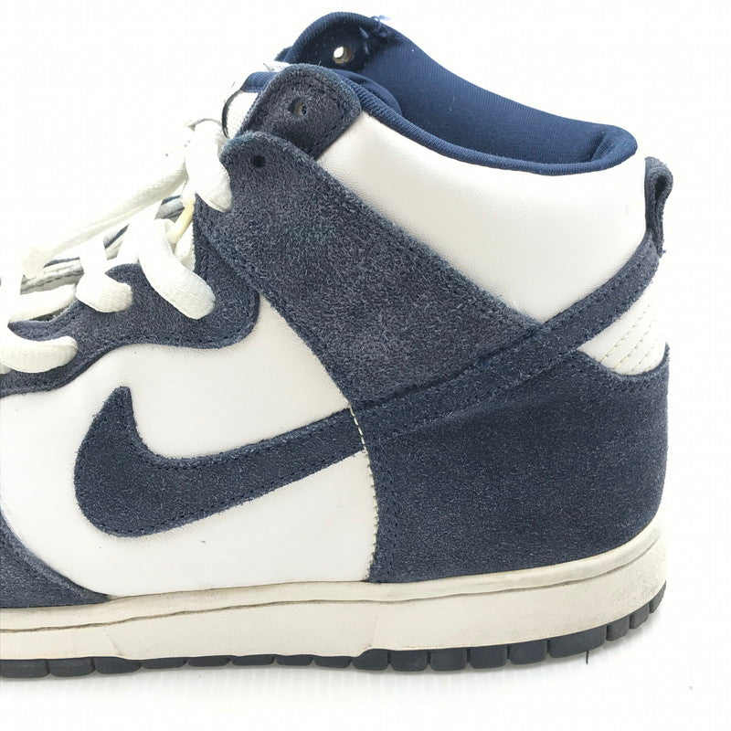 【中古品】【メンズ】 NIKE ナイキ DUNK HIGH VILLANOVA (2005) 305050-141 ダンク ハイ ビラノバ (2005) スニーカー 靴 160-250817-rt-16-tag サイズ：27.5cm US 9.5 カラー：NAVY/WHITE 万代Net店