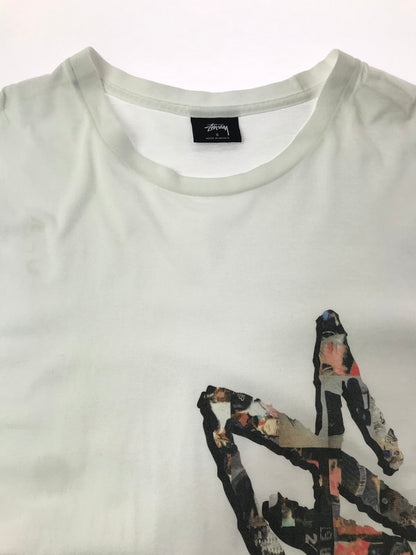 【中古品】【メンズ】 STUSSY ステューシー PHOTO LOGO S/S T-SHIRT フォト ロゴ ショートスリーブ Tシャツ トップス 142-260607-rt-03-tagh サイズ：S カラー：ホワイト 万代Net店