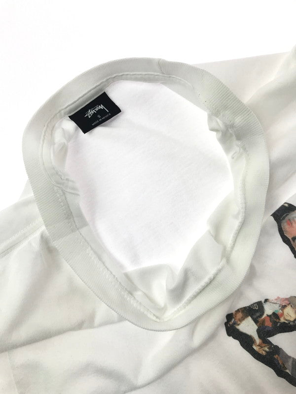 【中古品】【メンズ】 STUSSY ステューシー PHOTO LOGO S/S T-SHIRT フォト ロゴ ショートスリーブ Tシャツ トップス 142-260607-rt-03-tagh サイズ：S カラー：ホワイト 万代Net店