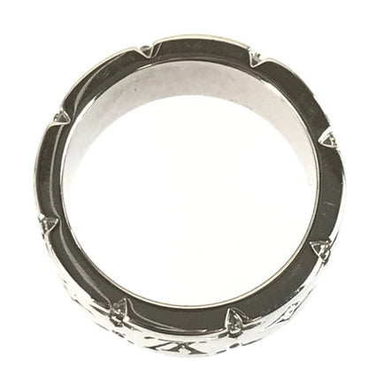 【中古品】【メンズ】 LOUIS VUITTON ルイ・ヴィトン リング･LV モザイク M1182L 指輪 アクセサリー 179-250903-na-17-tag サイズ：L 約20号 カラー：シルバー 万代Net店