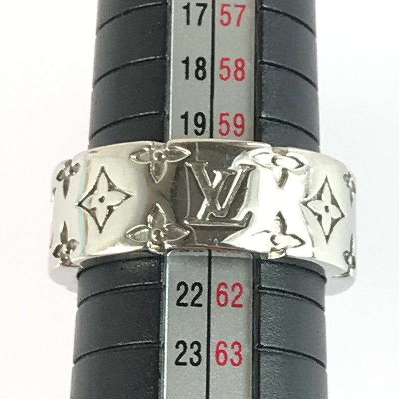【中古品】【メンズ】 LOUIS VUITTON ルイ・ヴィトン リング･LV モザイク M1182L 指輪 アクセサリー 179-250903-na-17-tag サイズ：L 約20号 カラー：シルバー 万代Net店