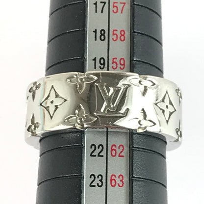【中古品】【メンズ】 LOUIS VUITTON ルイ・ヴィトン リング･LV モザイク M1182L 指輪 アクセサリー 179-250903-na-17-tag サイズ：L 約20号 カラー：シルバー 万代Net店