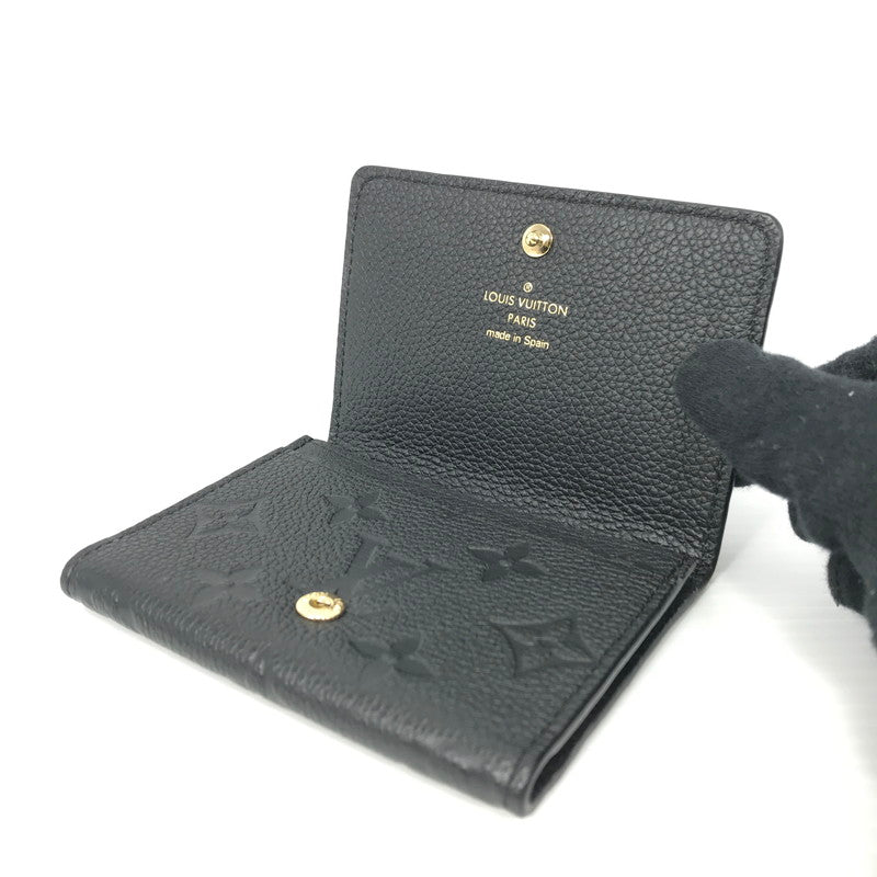 【中古品】【メンズ】 LOUIS VUITTON ルイ・ヴィトン アンヴェロップ･カルト ドゥ ヴィジット M58456 カードケース 名刺入れ 財布 179-250822-yy-01-tag カラー：アンプラント/ブラック 万代Net店