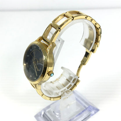 【中古品】【レディース】 STAR JEWELRY スタージュエリー COSMIC DAY&NIGHT 2SW1028 コズミック デイ アンド ナイト クォーツ 腕時計 197-251014-na-19-tag カラー：ゴールド 万代Net店