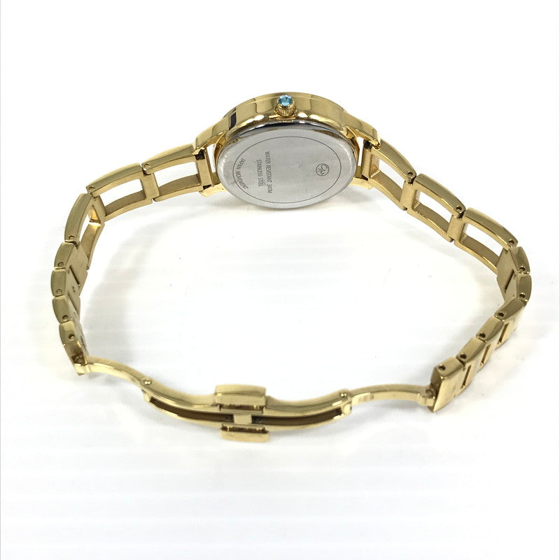 【中古品】【レディース】 STAR JEWELRY スタージュエリー COSMIC DAY&NIGHT 2SW1028 コズミック デイ アンド ナイト クォーツ 腕時計 197-251014-na-19-tag カラー：ゴールド 万代Net店