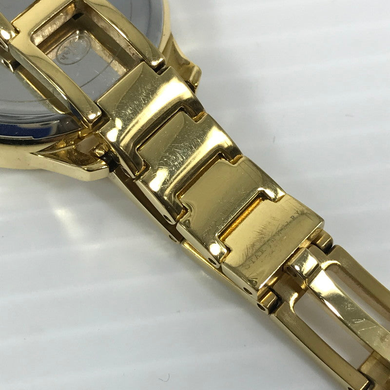 【中古品】【レディース】 STAR JEWELRY スタージュエリー COSMIC DAY&NIGHT 2SW1028 コズミック デイ アンド ナイト クォーツ 腕時計 197-251014-na-19-tag カラー：ゴールド 万代Net店