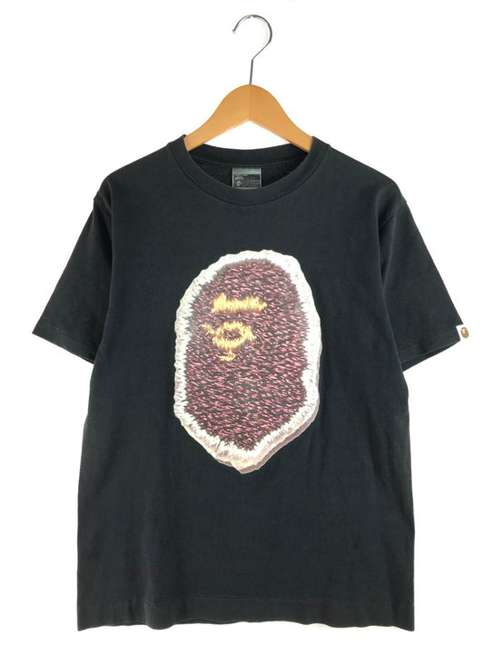 【中古品】【メンズ】 A BATHING APE アベイシングエイプ BIG HEAD S/S TEE ビッグ ヘッド Tシャツ 初期タグ 半袖Tシャツ 142-250817-na-06-tag サイズ：M カラー：ブラック 万代Net店
