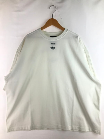 【中古品】【メンズ】 adidas アディダス × WILLY CHAVARRIA ウィリー チャバリア 25FW S/S TEE JW4053 ショートスリーブ Tシャツ 半袖Tシャツ 141-250817-na-01-tag サイズ：2XL カラー：オフホワイト 万代Net店