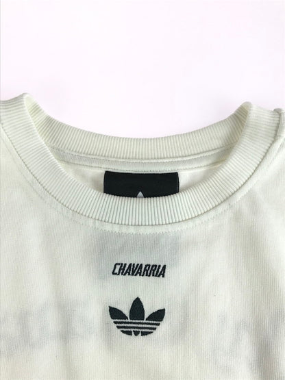 【中古品】【メンズ】 adidas アディダス × WILLY CHAVARRIA ウィリー チャバリア 25FW S/S TEE JW4053 ショートスリーブ Tシャツ 半袖Tシャツ 141-250817-na-01-tag サイズ：2XL カラー：オフホワイト 万代Net店