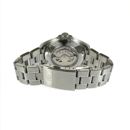 【中古品】【メンズ】 ORIENTSTAR オリエントスター SEMI SKELETON F6R4-UAA0 セミスケルトン アナログ 自動巻き 腕時計 197-250822-yy-16-tag カラー：シルバー/ブラック 万代Net店