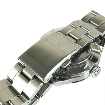 【中古品】【メンズ】 ORIENTSTAR オリエントスター SEMI SKELETON F6R4-UAA0 セミスケルトン アナログ 自動巻き 腕時計 197-250822-yy-16-tag カラー：シルバー/ブラック 万代Net店