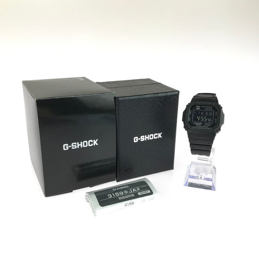 【中古品】【メンズ】 CASIO カシオ G-SHOCK 5600 SERIES GW-M5610U-1BJF ジーショック 5600シリーズ デジタル タフソーラー 腕時計 196-250822-yy-13-tag カラー：ブラック 万代Net店