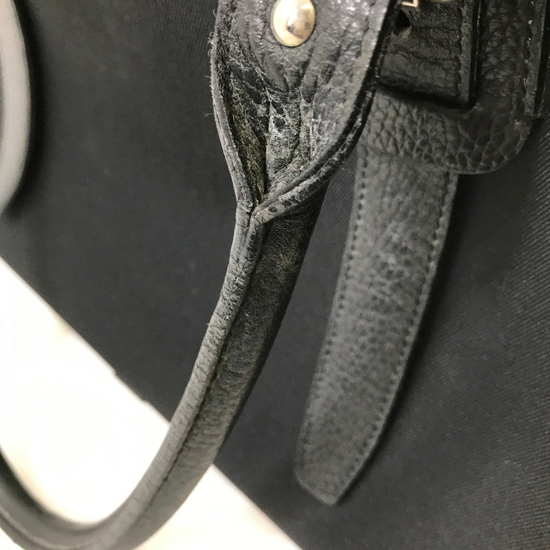 【中古品】【レディース】 BURBERRY バーバリー NOVA CHECK TOTE BAG ノバチェック トートバッグ ハンドバッグ カバン 180-250913-na-18-tag カラー：ブラック 万代Net店