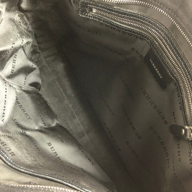 【中古品】【レディース】 BURBERRY バーバリー NOVA CHECK TOTE BAG ノバチェック トートバッグ ハンドバッグ カバン 180-250913-na-18-tag カラー：ブラック 万代Net店