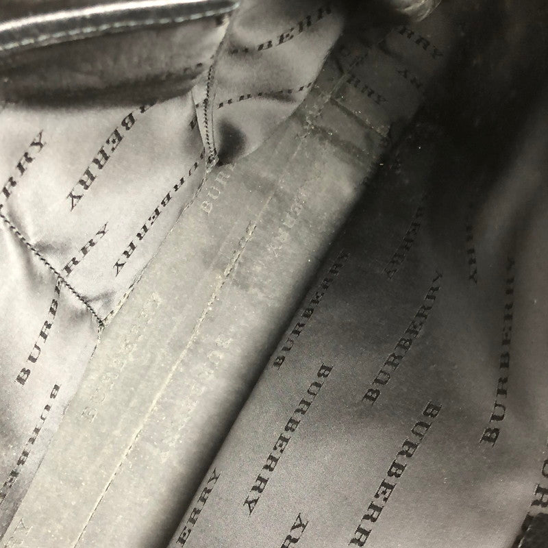 【中古品】【レディース】 BURBERRY バーバリー NOVA CHECK TOTE BAG ノバチェック トートバッグ ハンドバッグ カバン 180-250913-na-18-tag カラー：ブラック 万代Net店