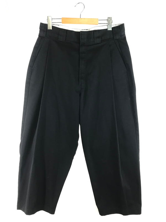 【中古品】【メンズ】 COOTIE PRODUCTIONS クーティープロダクションズ × DICKIES ディッキーズ 1 TUCK TROUSERS 203M40CI01 1 タック トラウザーズ ボトムス 157-250907-na-16-tag サイズ：M カラー：ブラック 万代Net店