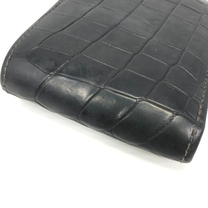 【中古品】【メンズ】 WILDSWANS ワイルドスワンズ WALLET ウォレット 二つ折り 財布 200-250822-yy-03-tag カラー：ブラック 万代Net店