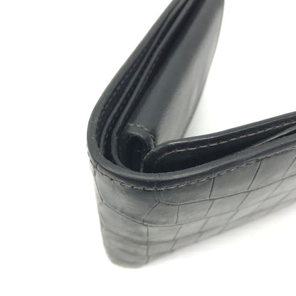 【中古品】【メンズ】 WILDSWANS ワイルドスワンズ WALLET ウォレット 二つ折り 財布 200-250822-yy-03-tag カラー：ブラック 万代Net店
