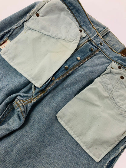 【中古品】【メンズ】 LEVI'S リーバイス DENIM PANTS 501 デニム パンツ 刻印552 93年製 ジーンズ ボトムス 157-260702-rt-08-tag サイズ：W34 カラー：インディゴ 万代Net店