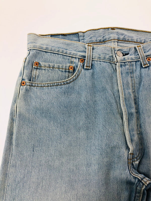【中古品】【メンズ】 LEVI'S リーバイス DENIM PANTS 501 デニム パンツ 刻印552 93年製 ジーンズ ボトムス 157-260702-rt-08-tag サイズ：W34 カラー：インディゴ 万代Net店