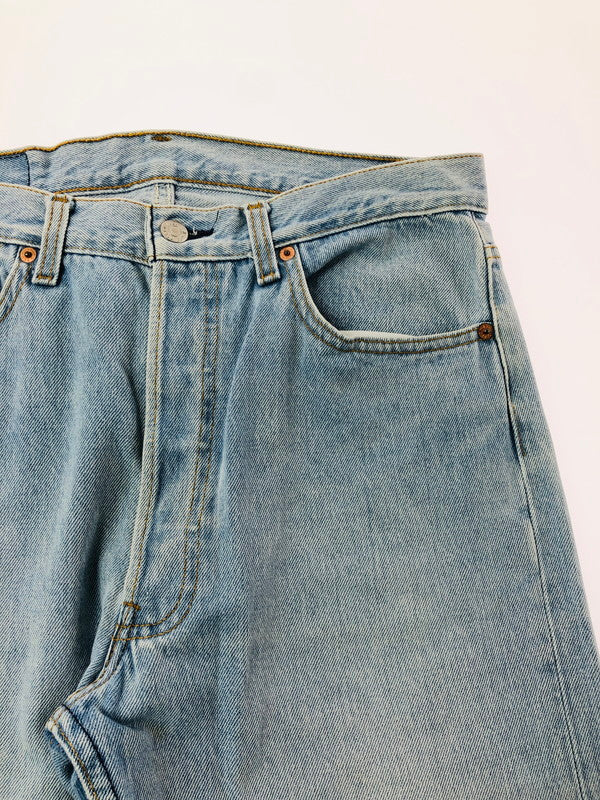 【中古品】【メンズ】 LEVI'S リーバイス DENIM PANTS 501 デニム パンツ 刻印552 93年製 ジーンズ ボトムス 157-260702-rt-08-tag サイズ：W34 カラー：インディゴ 万代Net店