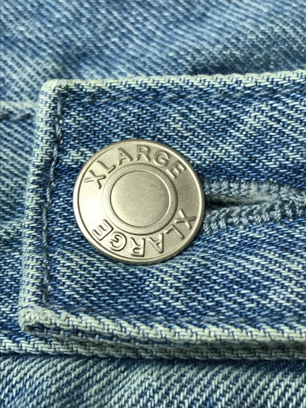 【中古品】【メンズ】 BAGGY DENIM PANTS 101242031001 バギーデニム パンツ ジーンズ ボトムス 153-250904-rt-13-tag サイズ：30 カラー：ライトインディゴ 万代Net店