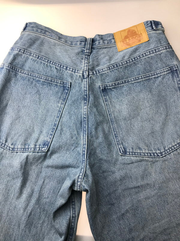 【中古品】【メンズ】 BAGGY DENIM PANTS 101242031001 バギーデニム パンツ ジーンズ ボトムス 153-250904-rt-13-tag サイズ：30 カラー：ライトインディゴ 万代Net店