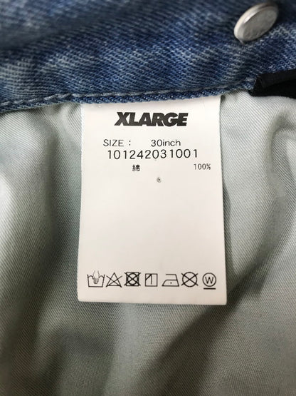 【中古品】【メンズ】 BAGGY DENIM PANTS 101242031001 バギーデニム パンツ ジーンズ ボトムス 153-250904-rt-13-tag サイズ：30 カラー：ライトインディゴ 万代Net店
