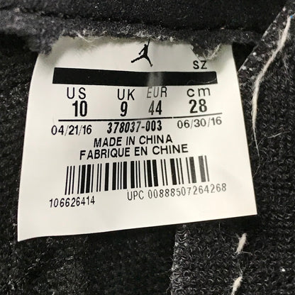 【中古品】【メンズ】 NIKE ナイキ AIR JORDAN 11 RETRO SPACE JAM (2016) 378037-003 エアジョーダン11 レトロ スペースジャム (2016) スニーカー 靴 160-250903-rt-03-tag サイズ：28cm US 10 カラー：ブラック/ホワイト・コンコード 万代Net店