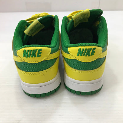【中古品】【メンズ】 NIKE ナイキ DUNK LOW REVERSE BRAZIL DV0833-300 ダンク ロー リバースブラジル スニーカー 靴 160-250903-rt-10-tag サイズ：26.5cm US 8.5 カラー：アップルグリーン/イエローストライク 万代Net店
