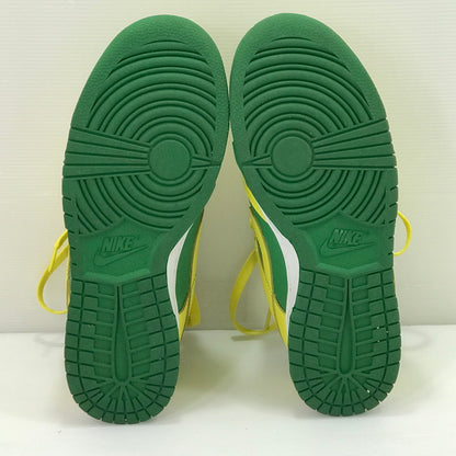 【中古品】【メンズ】 NIKE ナイキ DUNK LOW REVERSE BRAZIL DV0833-300 ダンク ロー リバースブラジル スニーカー 靴 160-250903-rt-10-tag サイズ：26.5cm US 8.5 カラー：アップルグリーン/イエローストライク 万代Net店