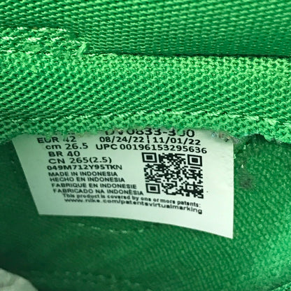 【中古品】【メンズ】 NIKE ナイキ DUNK LOW REVERSE BRAZIL DV0833-300 ダンク ロー リバースブラジル スニーカー 靴 160-250903-rt-10-tag サイズ：26.5cm US 8.5 カラー：アップルグリーン/イエローストライク 万代Net店