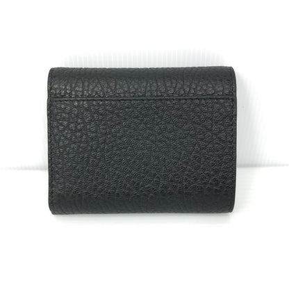 【中古美品】【メンズ】 Maison Margiela メゾンマルジェラ グレインレザー スリーフォールドウォレット SA3UI0010 三つ折り財布 ミディアムウォレット 181-250830-hi-08-tag カラー：ブラック 万代Net店