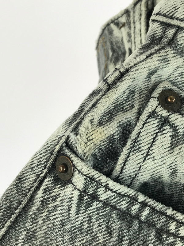 【中古品】【メンズ】 506 80's CHEMICAL WASH BLACK DENIM PANTS 刻印532 先染め ケミカルウォッシュ ブラック デニムパンツ ボトムス 157-250830-rt-14-tag サイズ：W29L30 カラー：ブラック 万代Net店