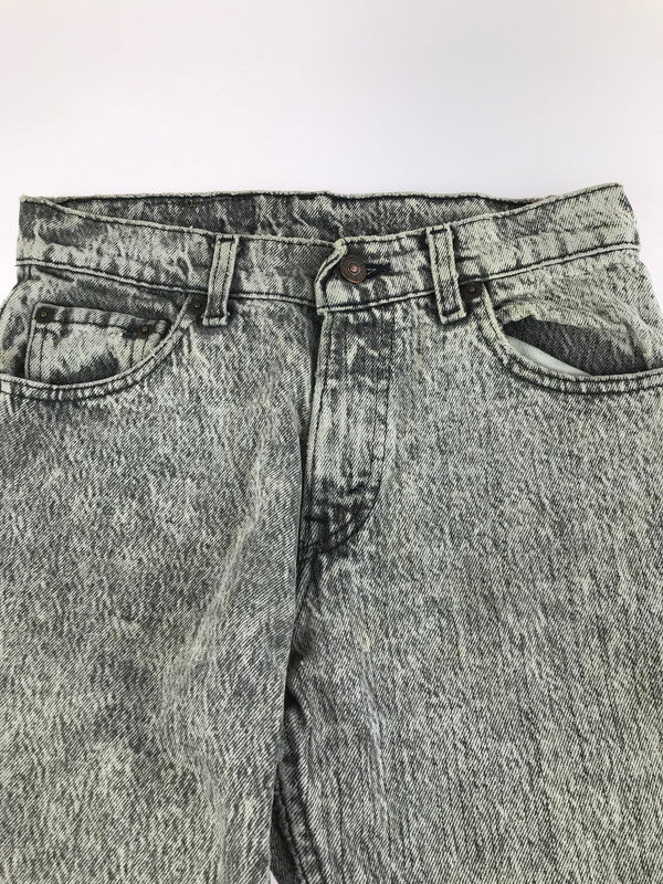 【中古品】【メンズ】 506 80's CHEMICAL WASH BLACK DENIM PANTS 刻印532 先染め ケミカルウォッシュ ブラック デニムパンツ ボトムス 157-250830-rt-14-tag サイズ：W29L30 カラー：ブラック 万代Net店