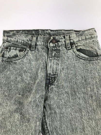 【中古品】【メンズ】 506 80's CHEMICAL WASH BLACK DENIM PANTS 刻印532 先染め ケミカルウォッシュ ブラック デニムパンツ ボトムス 157-250830-rt-14-tag サイズ：W29L30 カラー：ブラック 万代Net店