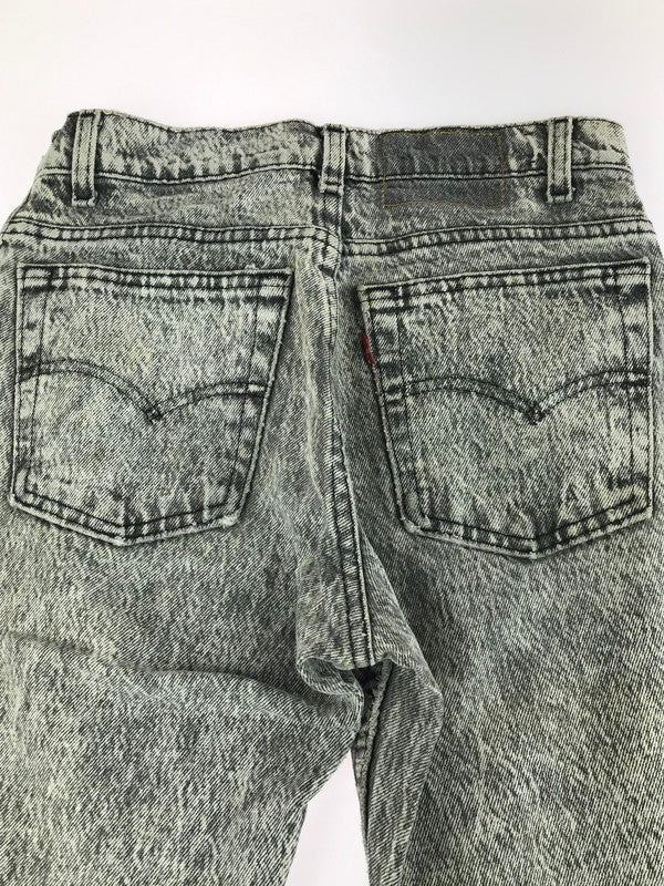 【中古品】【メンズ】 506 80's CHEMICAL WASH BLACK DENIM PANTS 刻印532 先染め ケミカルウォッシュ ブラック デニムパンツ ボトムス 157-250830-rt-14-tag サイズ：W29L30 カラー：ブラック 万代Net店