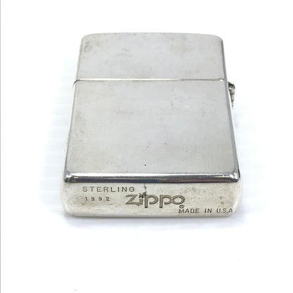 【中古品】【メンズ】 ZIPPO ジッポ STERLING SILVER スターリング シルバー 92年製 オイルライター 喫煙具 アクセサリー 206-251105-na-09-tag カラー：シルバー 万代Net店